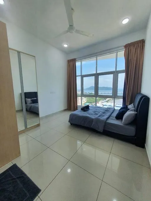 Apartment Southbay Seaview Condo A16 #10Minqueensbay #15Minspice Bayan Lepas